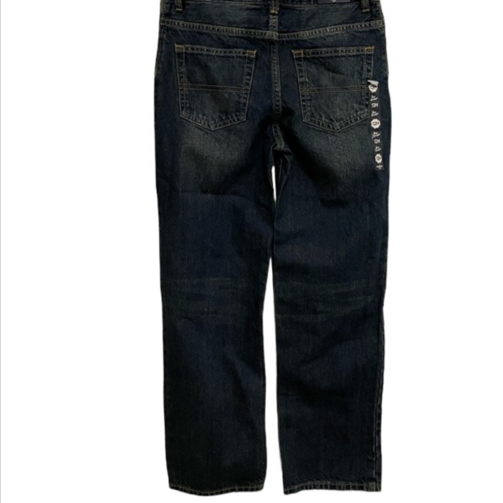 Oshkosh Boys Straight Jeans Dark Wash Size 12 NWT - Picture 2 of 5